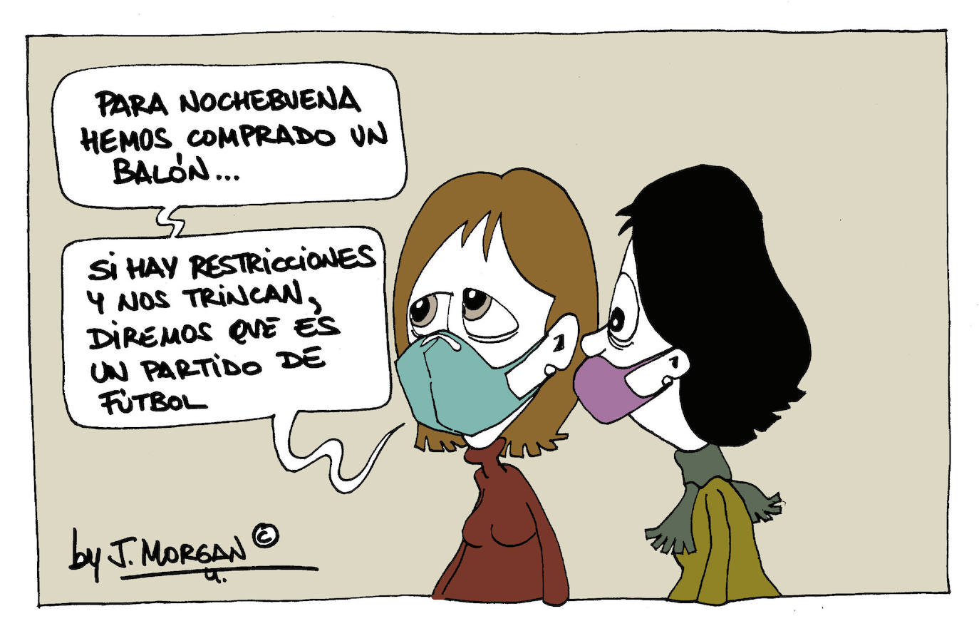 El humor de Morgan de este domingo 5 de diciembre