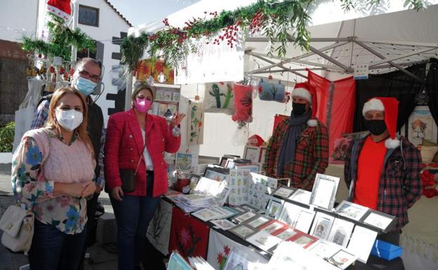 Feria de artesanía navideña en Teguise