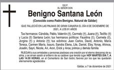 Benigno Santana León