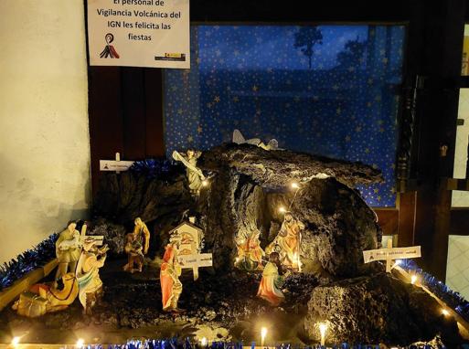 El Belén del volcán de La Palma