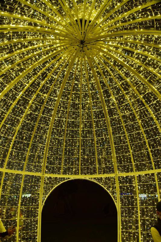 La Navidad brilla en la capital grancanaria