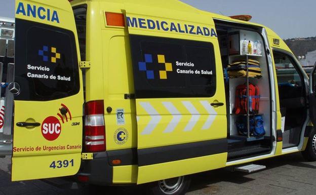 Un motorista fallece en un accidente en Guía de Isora
