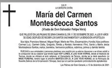 María del Carmen Montesdeoca Santos