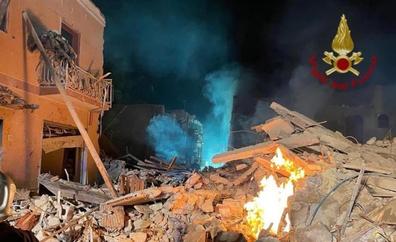 Tres muertos y seis desaparecidos por el derrumbe de un edificio en Sicilia