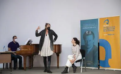 Nicola Beller Carbone imparte el taller de canto de la Fundación Alfredo Kraus
