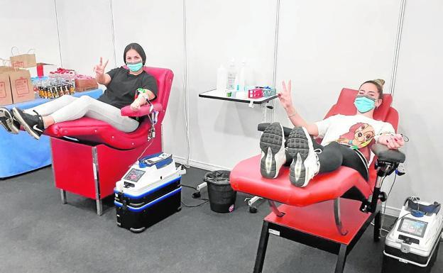 El ICHH instala un punto para donar sangre en el Deiland Plaza