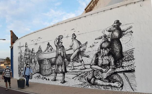 Homenaje en Naos a las mujeres conserveras