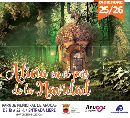 Arucas presenta Alicia en el país de la Navidad, para las tardes del 25 y 26 de diciembre