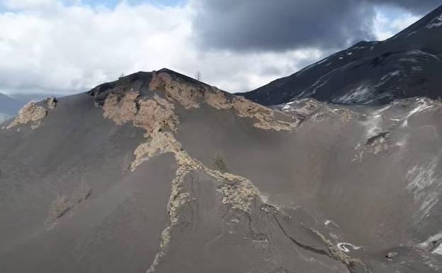 El volcán en calma a dos días de que se declare el fin de su erupción