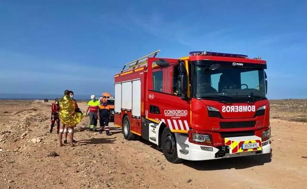 Salvan a un italiano en apuros en los Charcones del Janubio