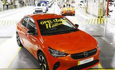 El Opel Corsa número 11 millones sale de la fábrica de Zaragoza