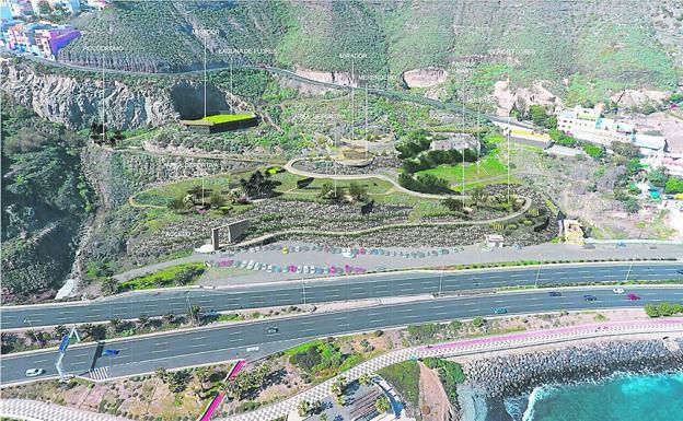 El parque de Hoya de la Plata, primer proyecto de interés insular del Cabildo