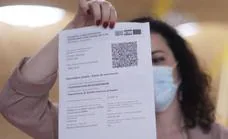 Sanidad emite 2.312.991 certificados covid, la mayoría tras recibir vacunas
