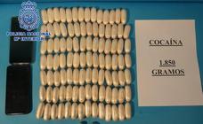 Detenido en Lanzarote con 100 cápsulas de cocaína en un vuelo de París