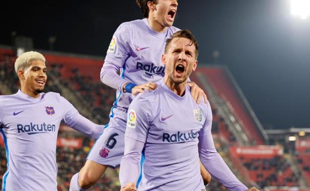 Test positivo del Barça ante el Mallorca