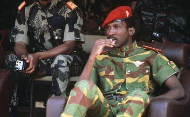 Thomas Sankara, el fallecido presidente de Burkina Faso.