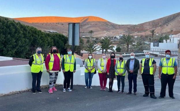 Once trabajadores más en Betancuria