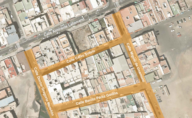 Plataforma única en Tomás Morales y calles aledañas en la zona de El Charco