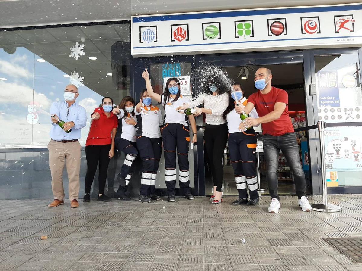 Alegría repartida en Canarias por el sorteo del Niño