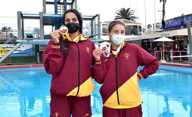 Ingrid Santana y Emma Larcada brillan en el debut de la Metropole Diving Cup