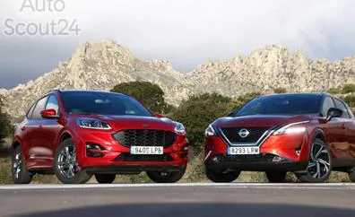 Nissan Qashqai vs. Ford Kuga: enfrentamos a dos SUV con etiqueta Eco
