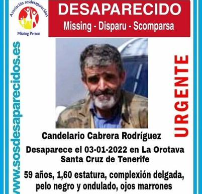 Buscan a un hombre desaparecido en La Orotava hace una semana