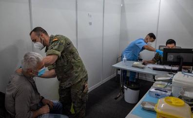 Comienza el apoyo de los equipos móviles de vacunación de las Fuerzas Armadas en Canarias