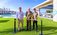 David Silva inaugura El Perchel Beach Club en Arguineguín