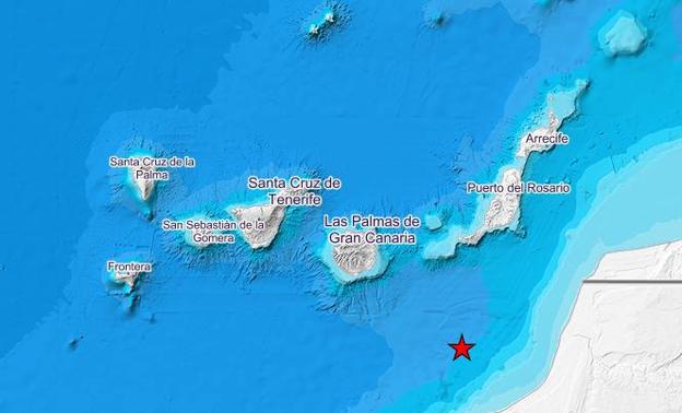 Se siente un terremoto de magnitud 4.8, en el sureste de Canarias