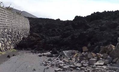 Comienzan los trabajos en Tazacorte para acceder a zonas aisladas por la lava