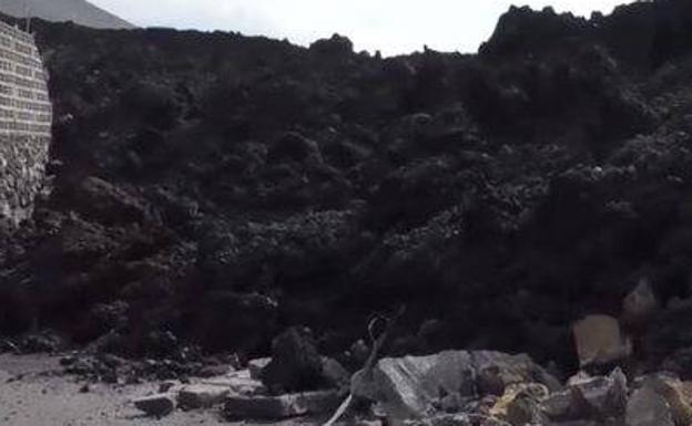 Comienzan los trabajos en Tazacorte para acceder a zonas aisladas por la lava