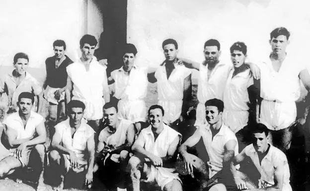 El Tarajalejo, equipo que en el que tiene su origen el Maxorata, en 1958.