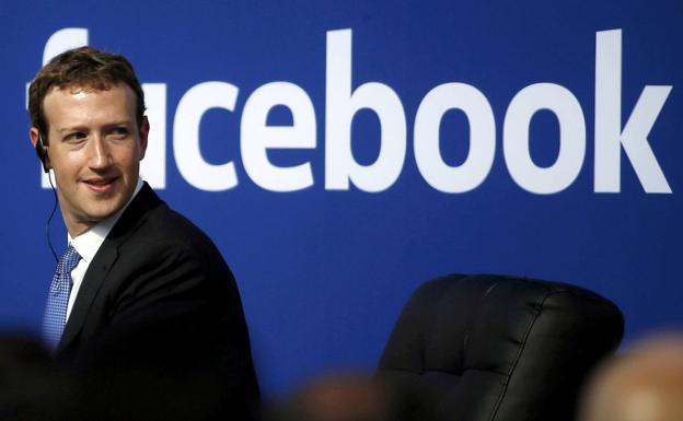 Mark Zuckerberg, en la sede de Facebook, en Silicon Valley.