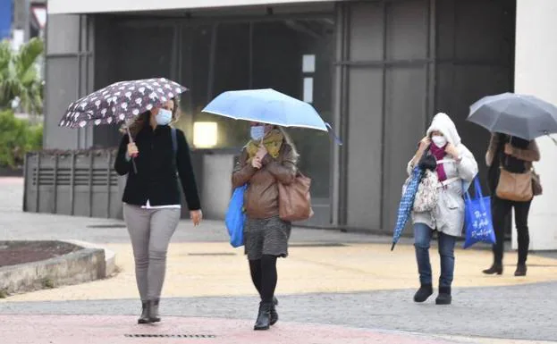 Vuelven las precipitaciones moderadas a Canarias