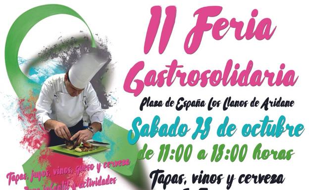 Una feria gastronómica solidaria para enfermos oncológicos en La Palma