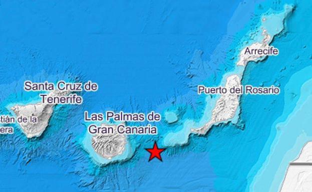 Terremoto de magnitud 4 entre Gran Canaria y Fuerteventura