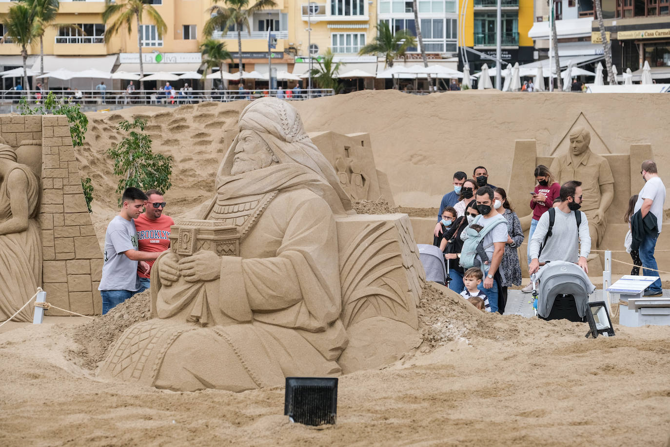 La recaudación solidaria del Belén de Arena, repartida entre cinco comedores sociales