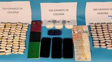 Tres detenidos en Lanzarote con cocaína y heroína en su interior