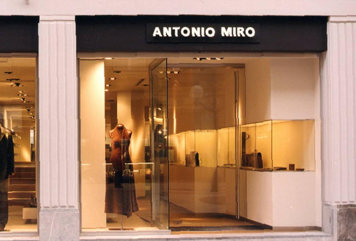 Tienda de Antonio Miró en Bilbao.