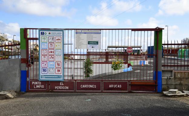 Los ocho puntos limpios de Gran Canaria abren la tarde de los domingos a partir de mañana