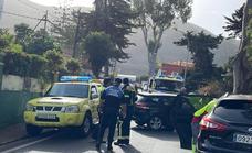 Tres menores heridos al chocar su coche contra un árbol en Santa Brígida