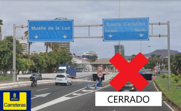 Cerrado por reparaciones el acceso al paso inferior del Centro Comercial El Muelle