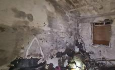 Fuego en una vivienda en Lomo de Los Frailes en la capital grancanaria