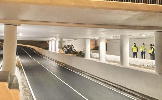 Finaliza la obra de reparación del paso inferior de Bravo Murillo