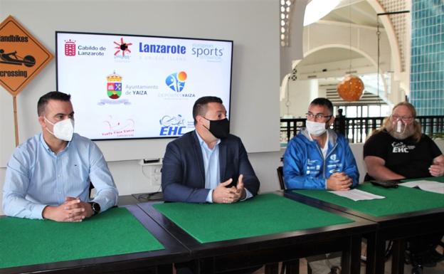 La Handbike vuelve a Playa Blanca con 50 participantes