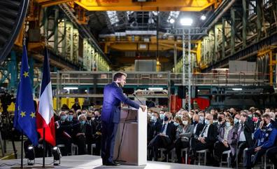 Macron anuncia el «renacimiento» del sector nuclear civil de Francia