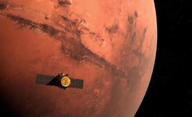 Un año de la sonda Hope en Marte
