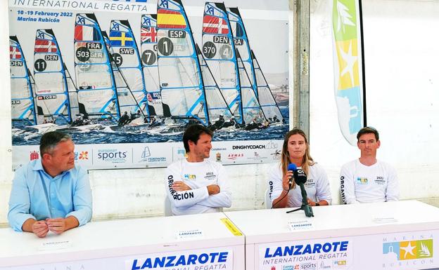 Los oros olímpicos inauguran la Lanzarote International Regatta