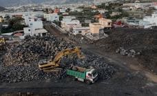 Se intensifican los trabajos de reconstrucción de la zona del volcán