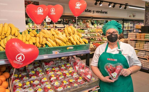 Spar Gran Canaria promueve el consumo de la fresa de Valsequillo